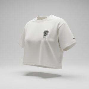 “Soy arte” T-Shirt Crop Top  – Vulva Power